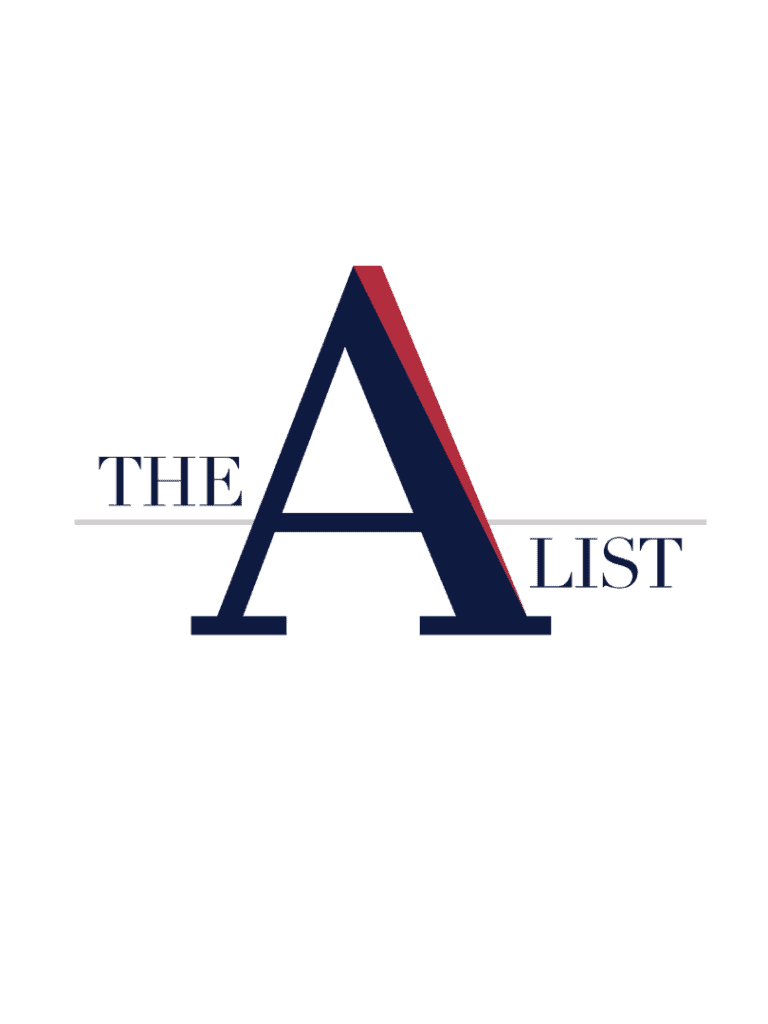 a list logo