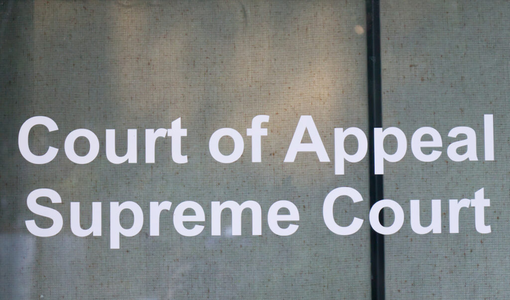 Appeal judgment hotsell