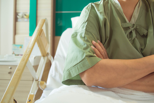 patient angry in a hospital who has suffered medical malpractice in Washington DC