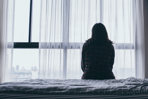 Woman suffering in a Washington DC hospital from medical malpractice