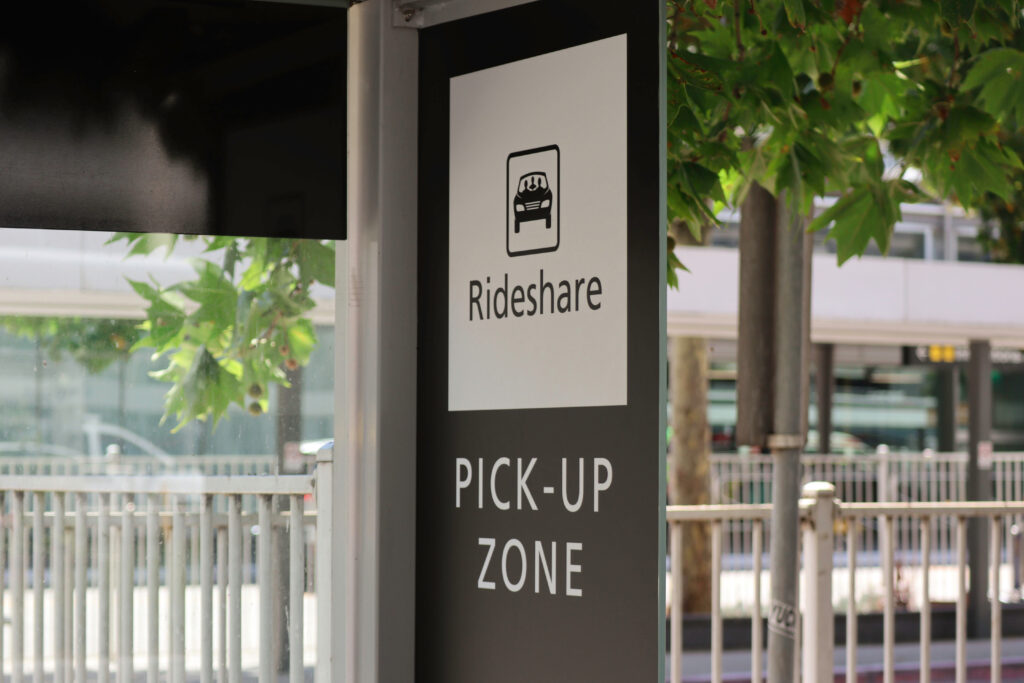 Rideshare Pick-up Zone